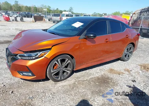 2022 Nissan Sentra Sr Xtronic Cvt из США, поврежденный, VIN 3N1AB8DV2NY308788